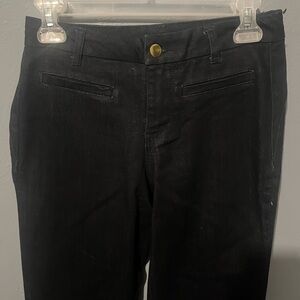 IMAN Women's Black Straight Leg Jeans